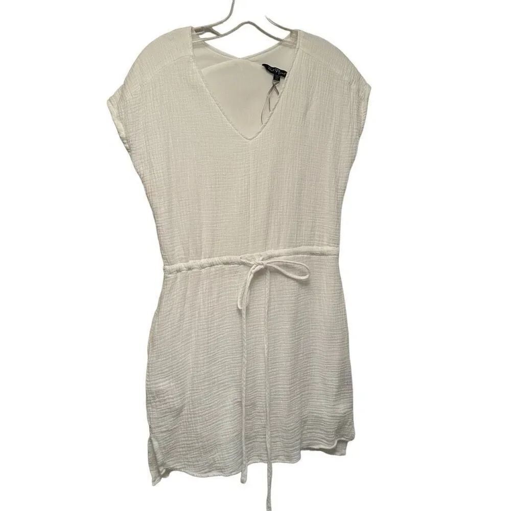 Velvet Heart white gauze summer dress- size xs